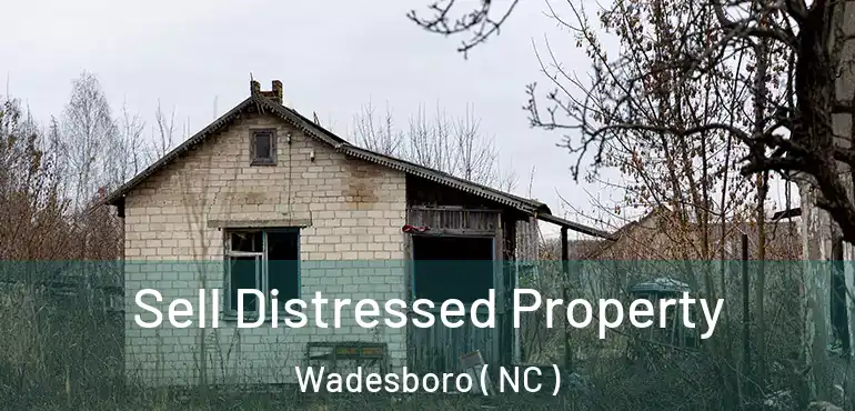 Sell Distressed Property Wadesboro ( NC )