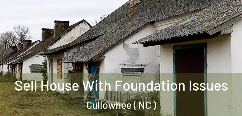  Sell House With Foundation Issues Cullowhee ( NC )