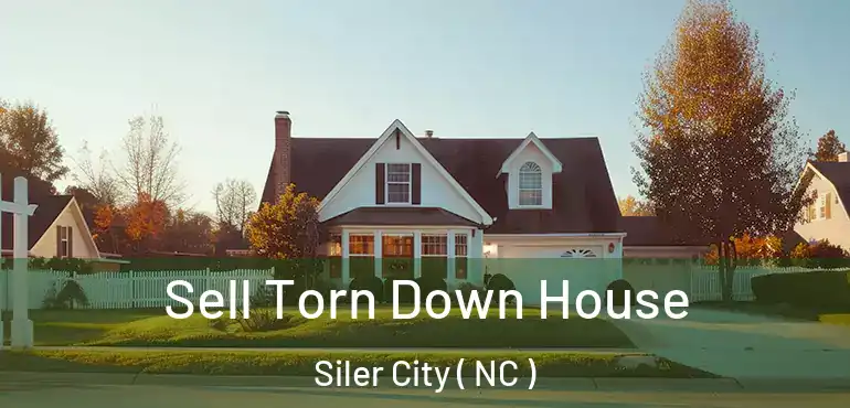  Sell Torn Down House Siler City ( NC )