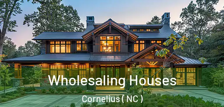  Wholesaling Houses Cornelius ( NC )