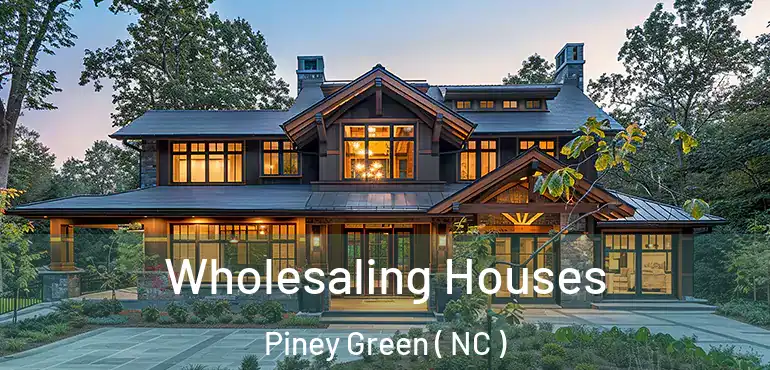  Wholesaling Houses Piney Green ( NC )